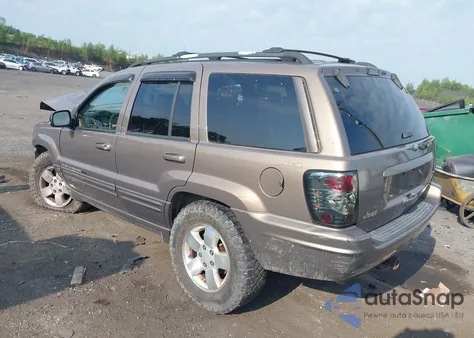 2001 Jeep Grand Cherokee Limited z USA, uszkodzony, nr VIN 1J4GW58N51C562884